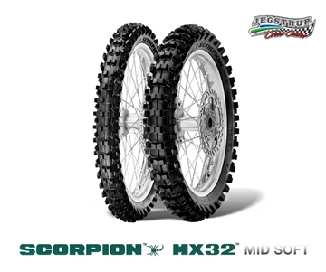 Pirelli fordæk 70/100 - 19 NHS 42M TT SCORPION MX32 MID SOFT